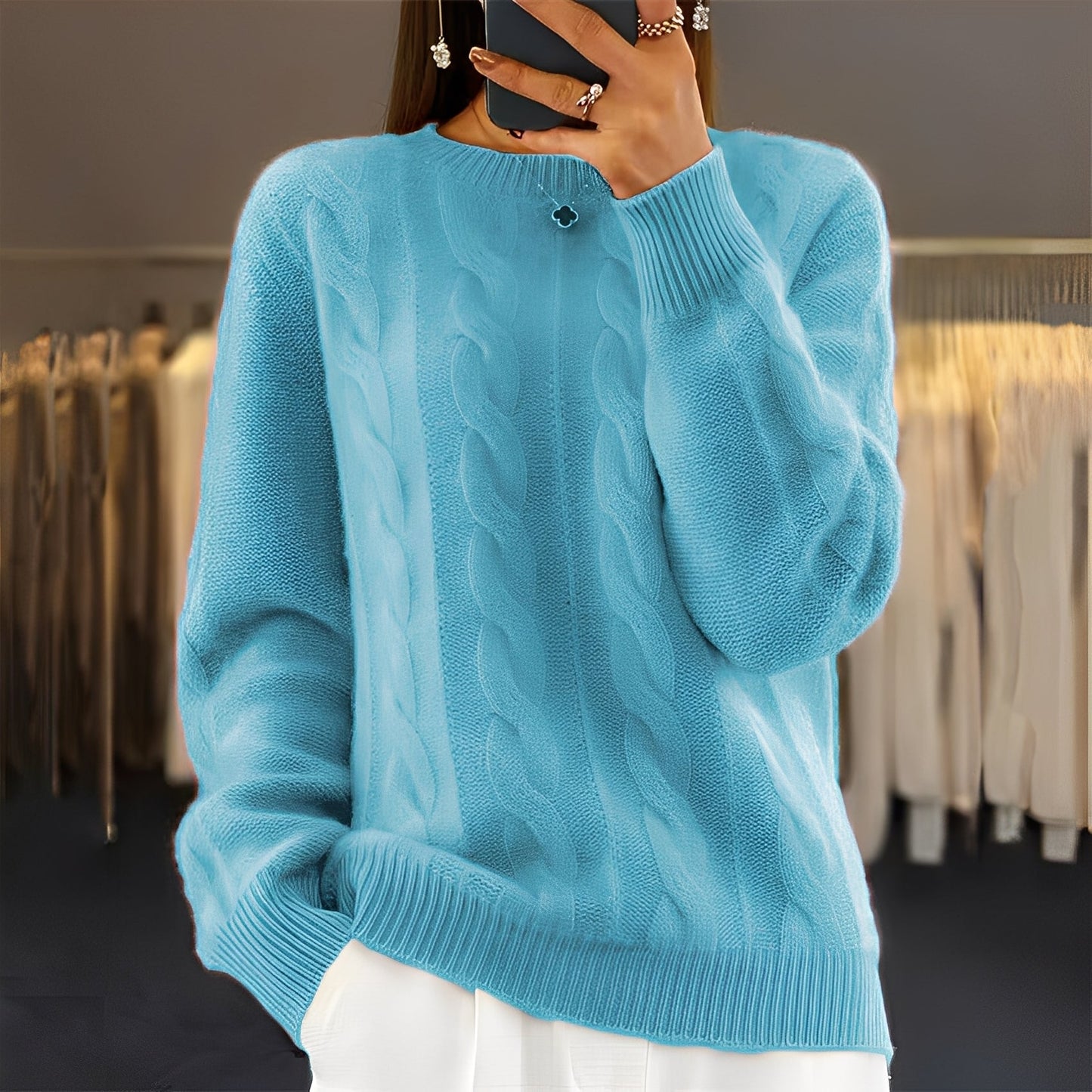 Leanne - Edler Damenpullover für alle Zeiten