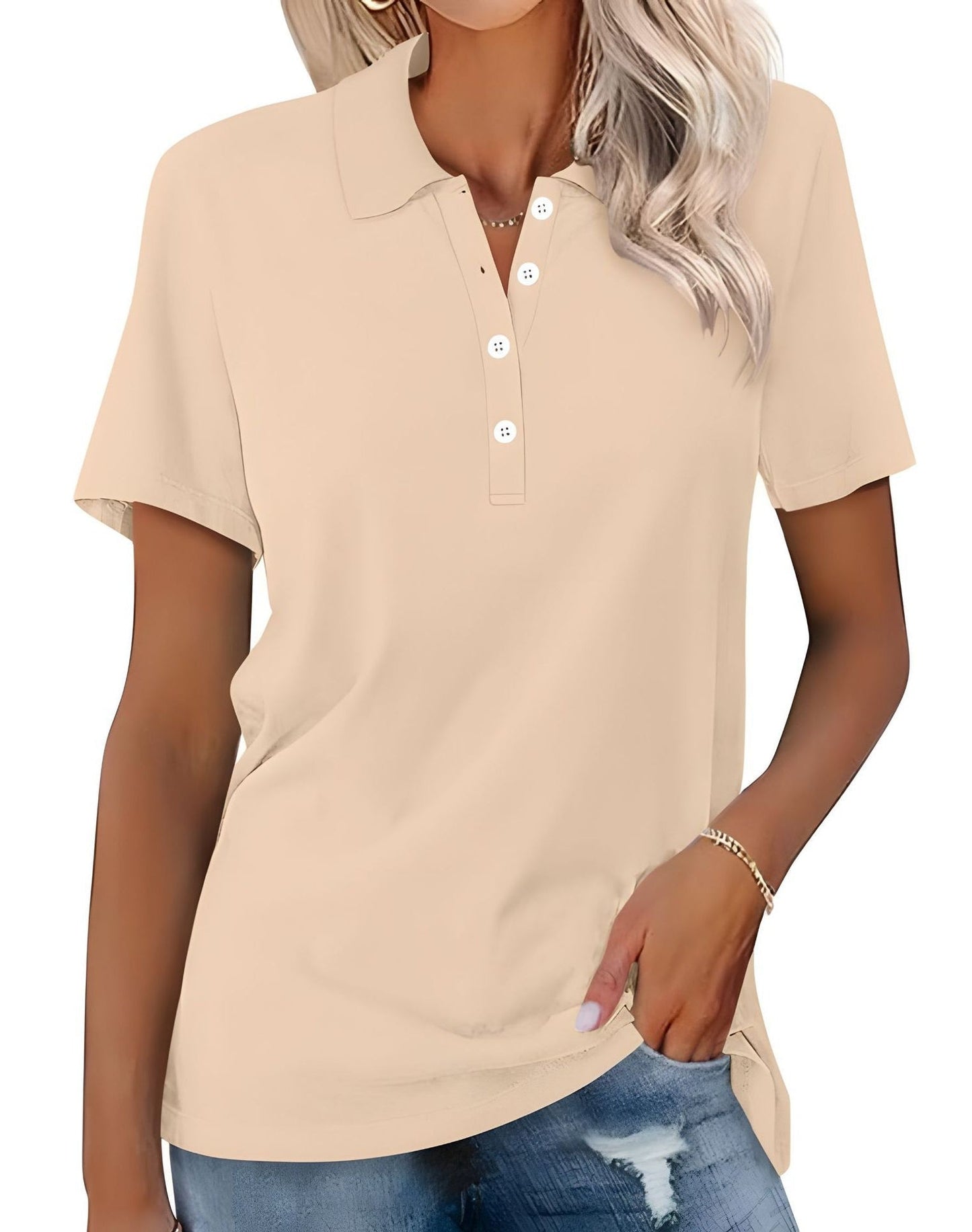 Stella - Angenehm eng geschnittenes Poloshirt für Damen