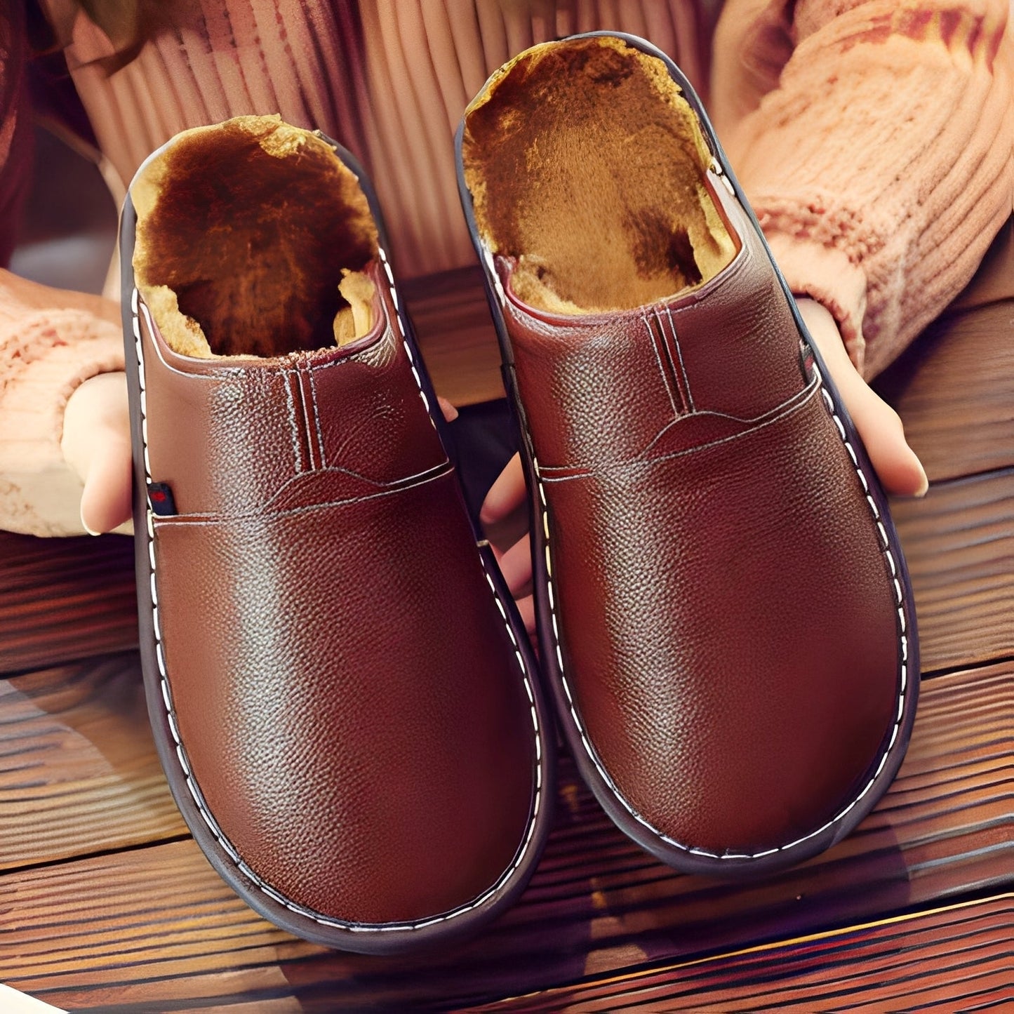 Xavier - Bequeme Baumwoll-Herrensandalen