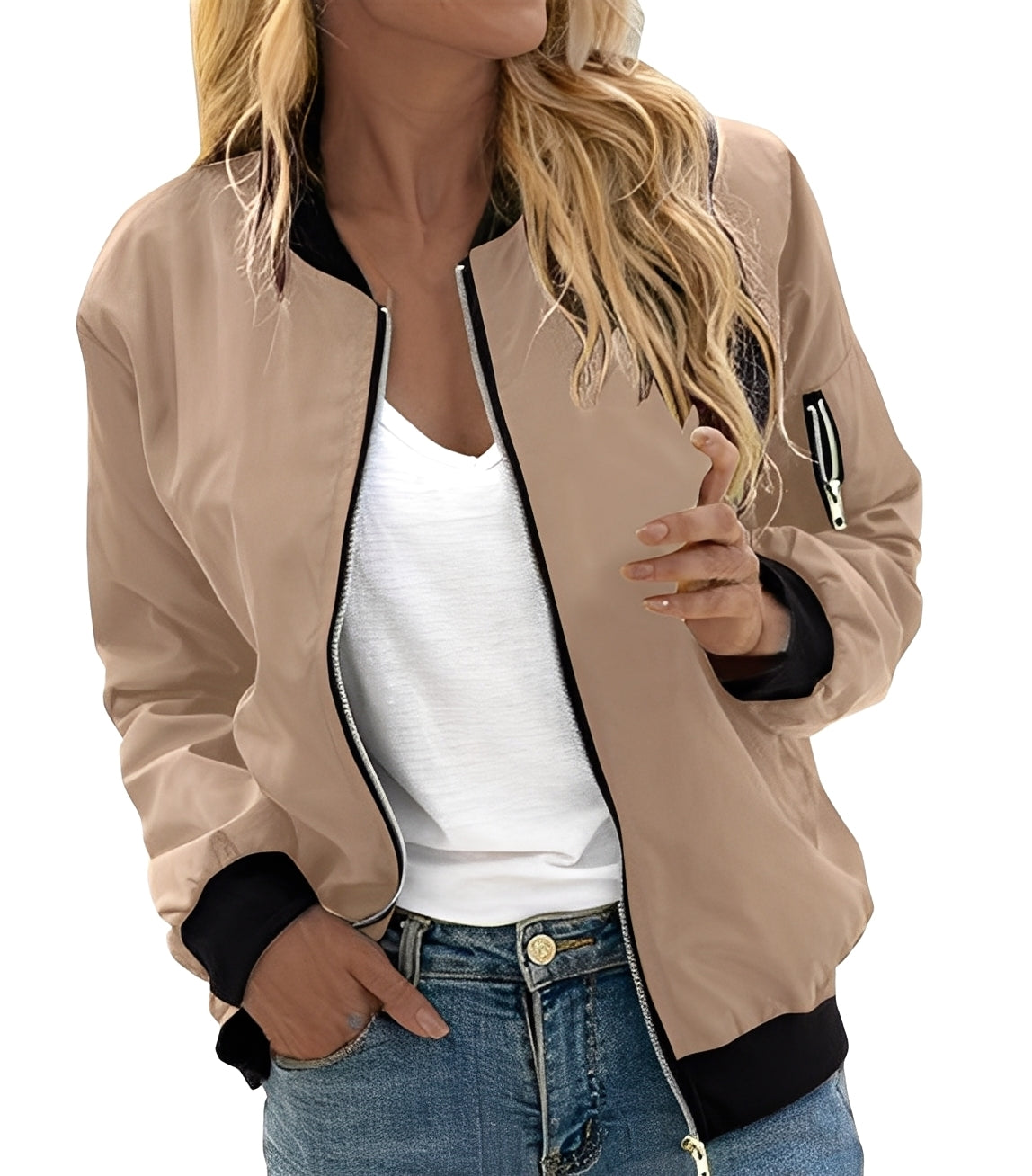 Angelle - Stilvolle und komfortable Damen-Bomberjacke