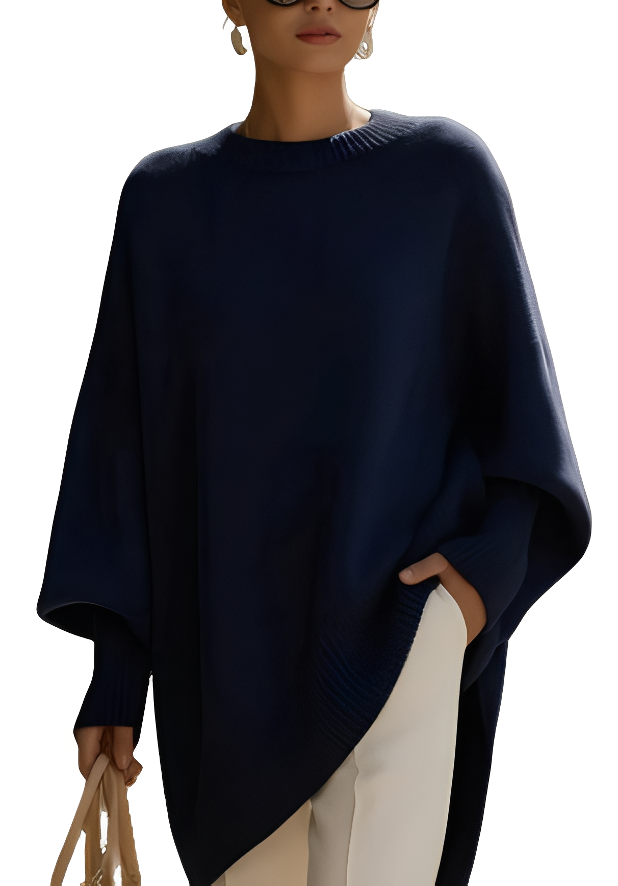 Pamella - Modischer Kaschmir-Oversize-Pullover für Damen