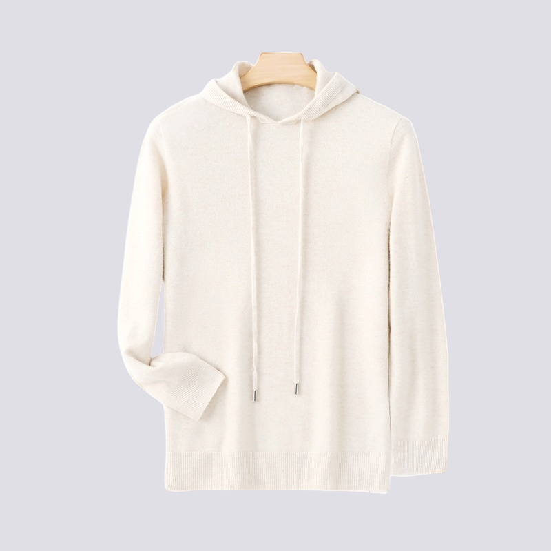 Adrian - Bequemer, warmer Kaschmir-Hoodie für Männer