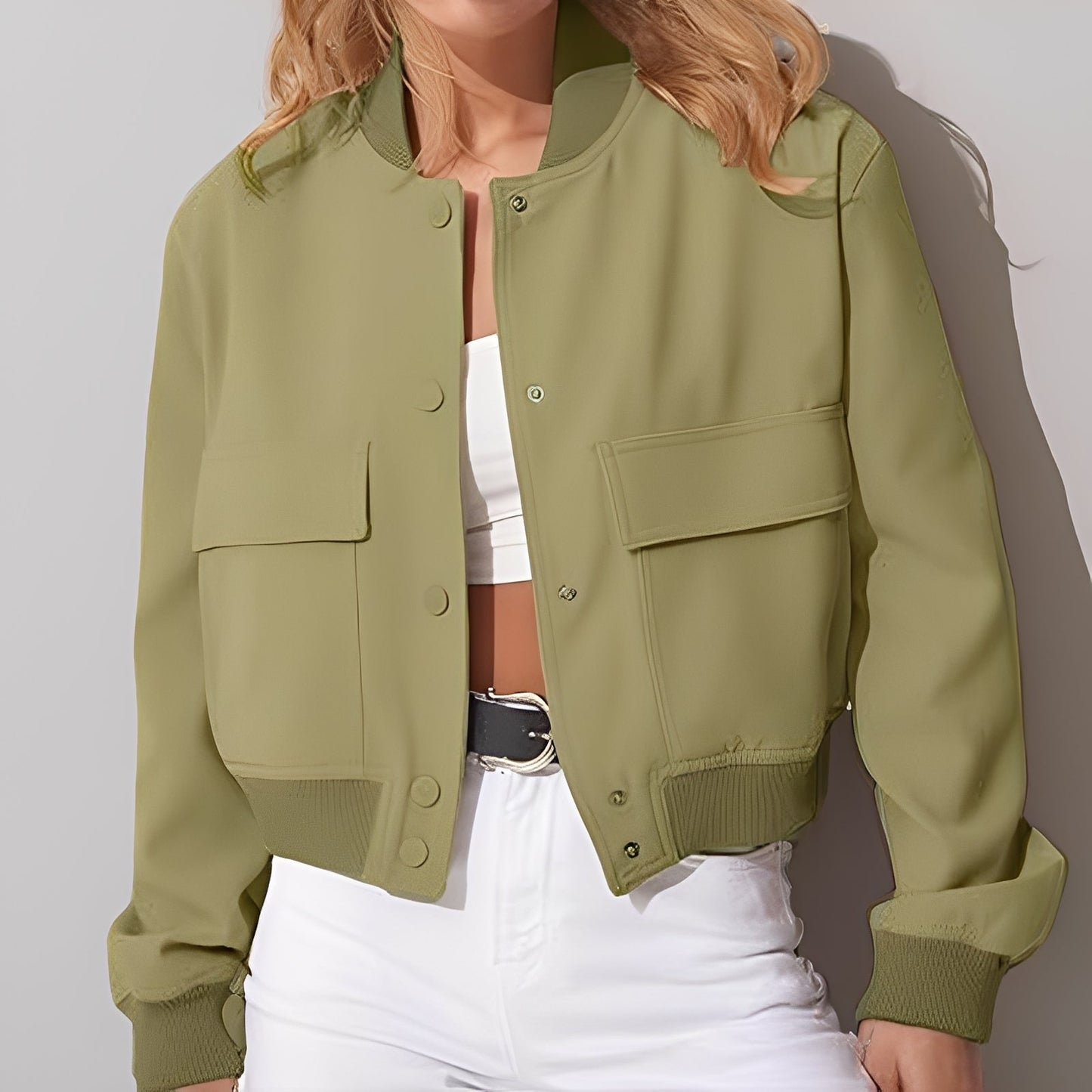 Marva - Bequeme, lockere Jacke mit großen Taschen für Damen
