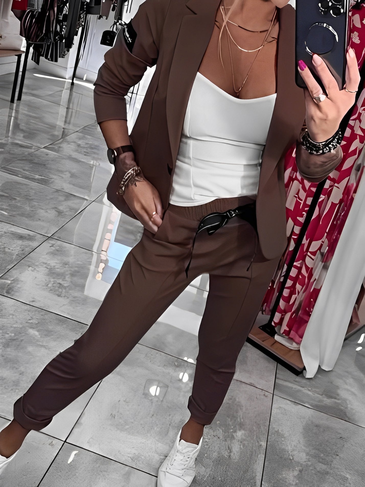Kassandra - Elegantes Outfit-Set für Damen für den Alltag