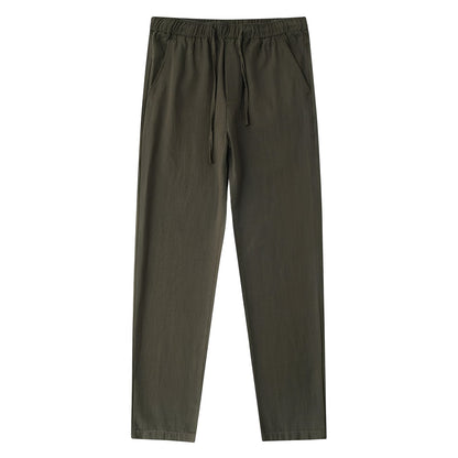 Eljude - Comfortable Men's Pants with Drawstring
