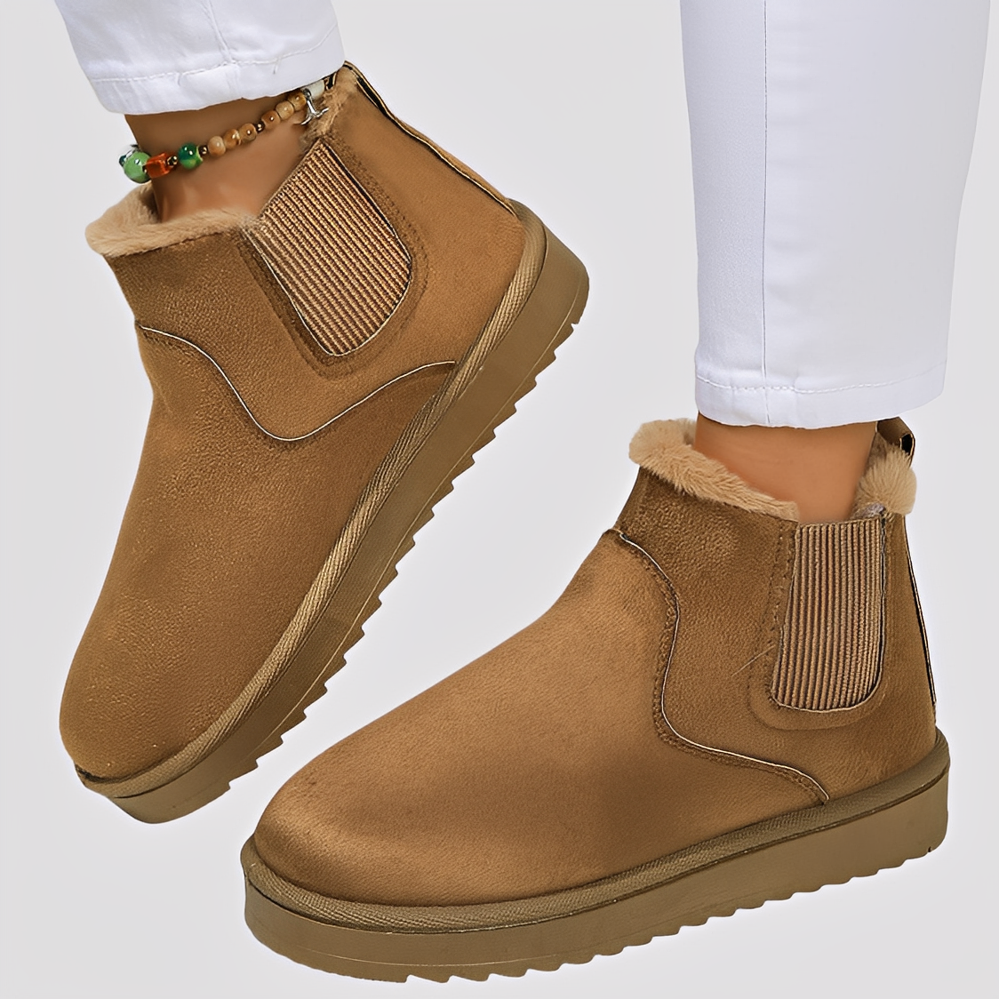 Henie - Damenstiefel mit warmem Fleecefutter