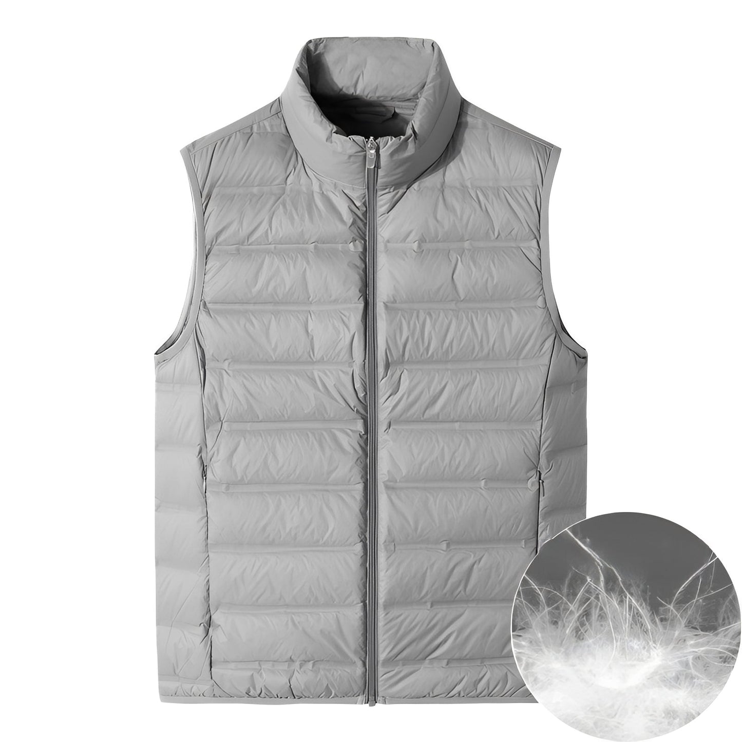 David - Legere Warm-Down-Weste für Herren