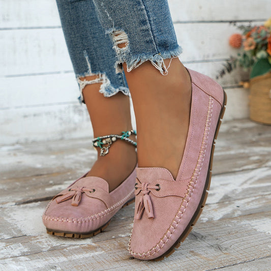 Megan - Komfortabler orthopädischer flacher Damenschuh