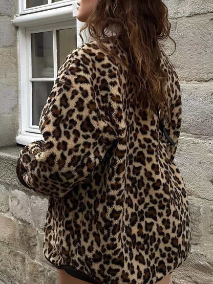 Emelia - Modische, große, warme Damenjacke