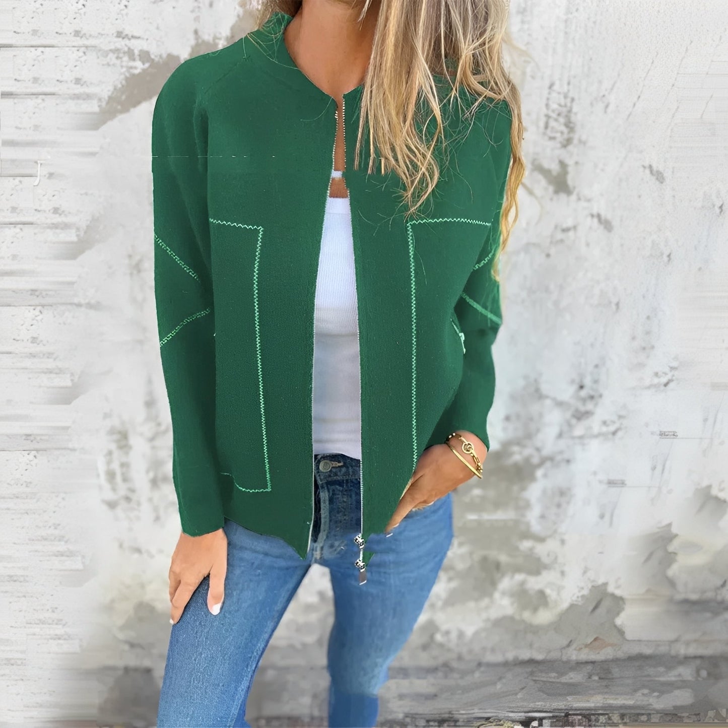 Chelsea - Schicke Damenjacke mit Zipper