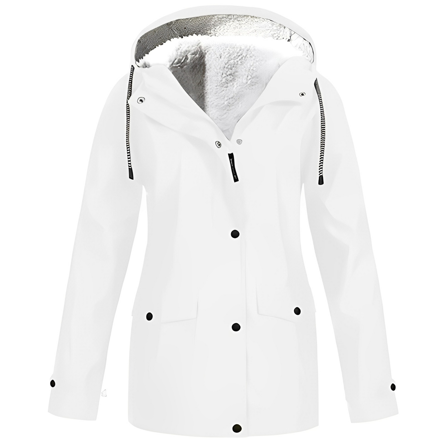 Sherlyn - Damen-Outdoormantel mit Kapuze und kuscheligem Innenfutter