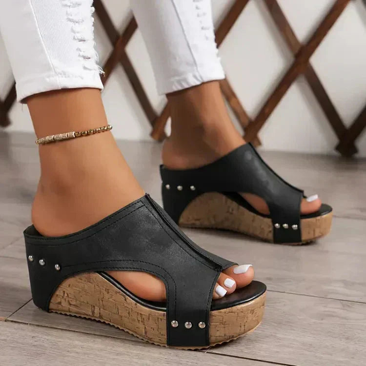 Luna - Orthopedic Platform Sandals with Fashionable Style