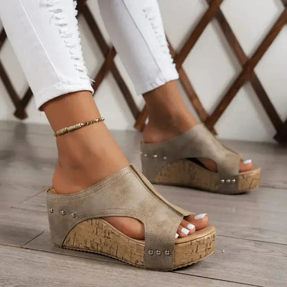 Luna - Orthopedic Platform Sandals with Fashionable Style