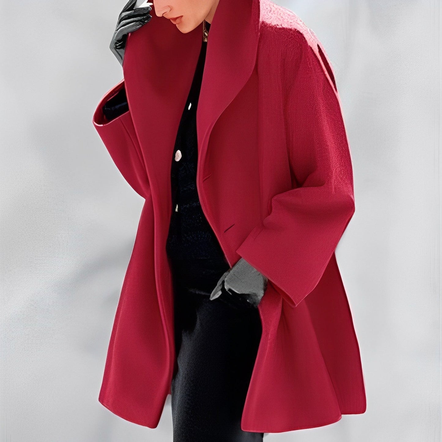 Elian – Elegante Wolljacke für kalte Tage
