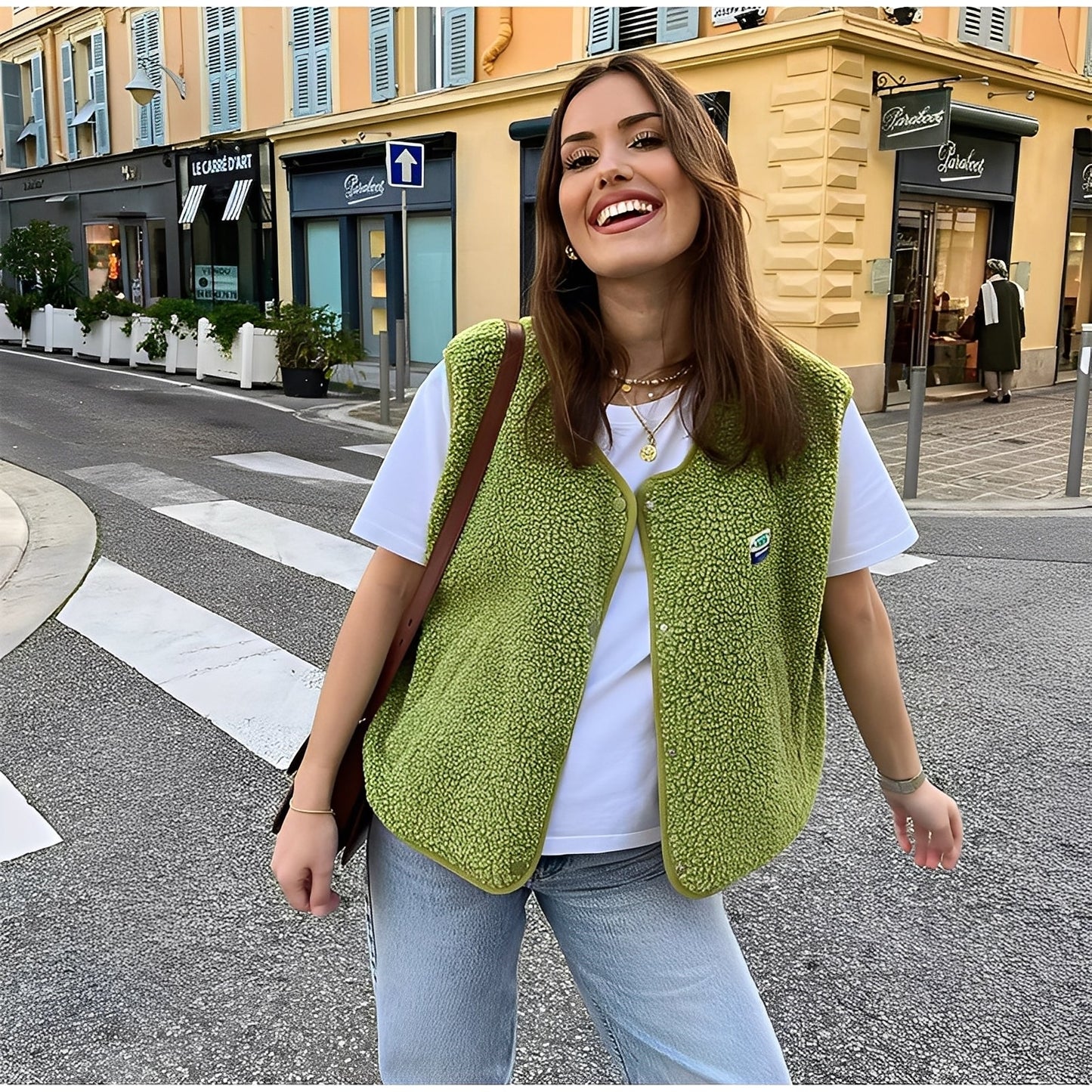 Bénédicte - Bequeme Damen-Fleeceweste