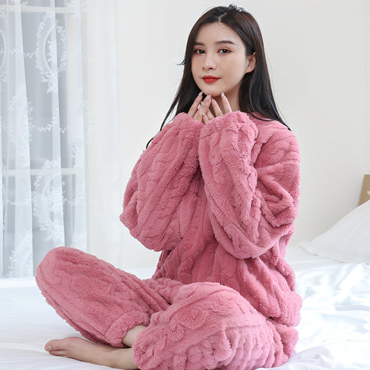 Bérénise - Women's Sweater and Warm Winter Pants Set