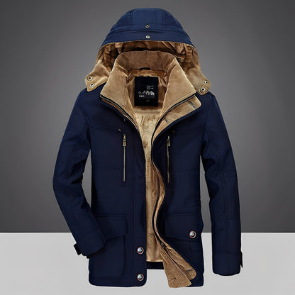 Nicholas - Herrenjacke mit warmem Fleece-Futter
