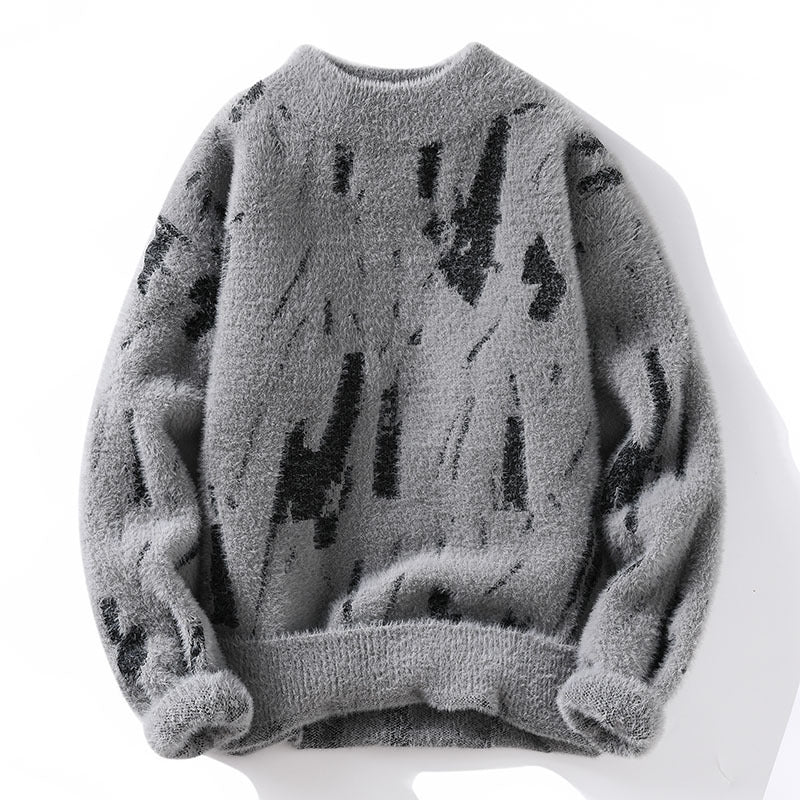 Damian - Trendiger Herren-Fleecepulli