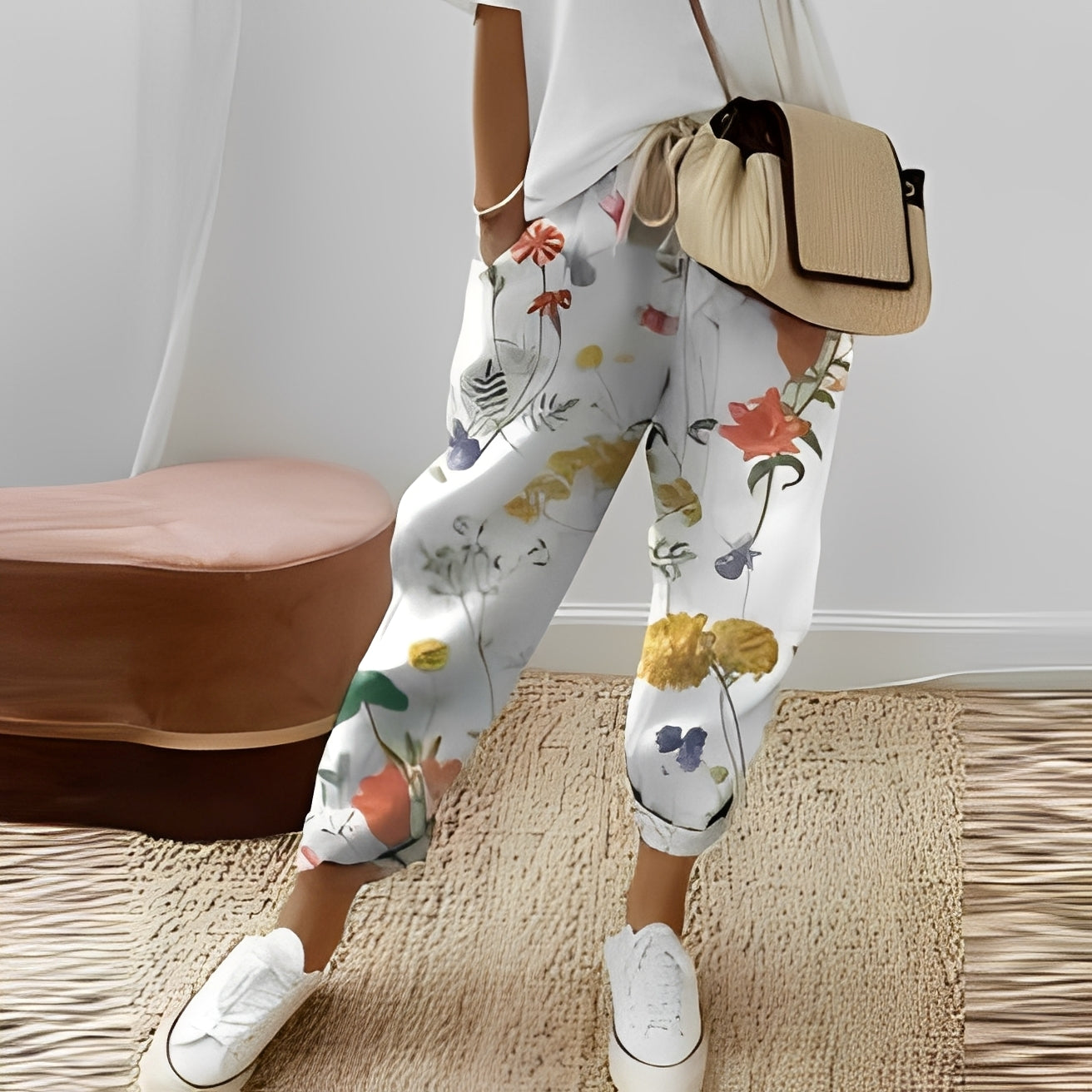 Jacinthe - Damenhose mit komfortablem Kordelzug