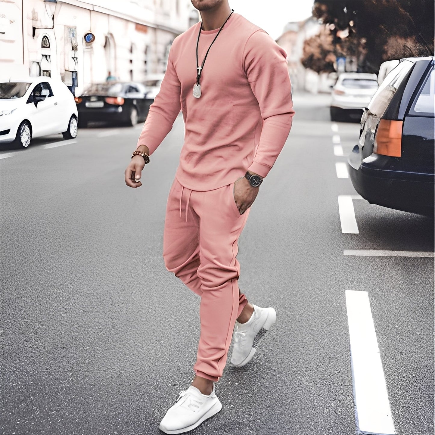 Ilyan - Pullover und Hose als neuer Modetrend für Männer