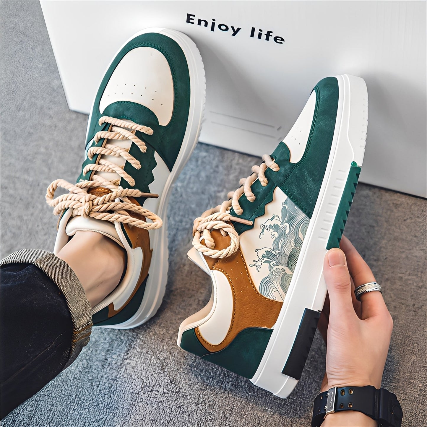 Micheal - Zeitgemäße, elegante Herrenschuhe mit Anti-Rutsch-Eigenschaften