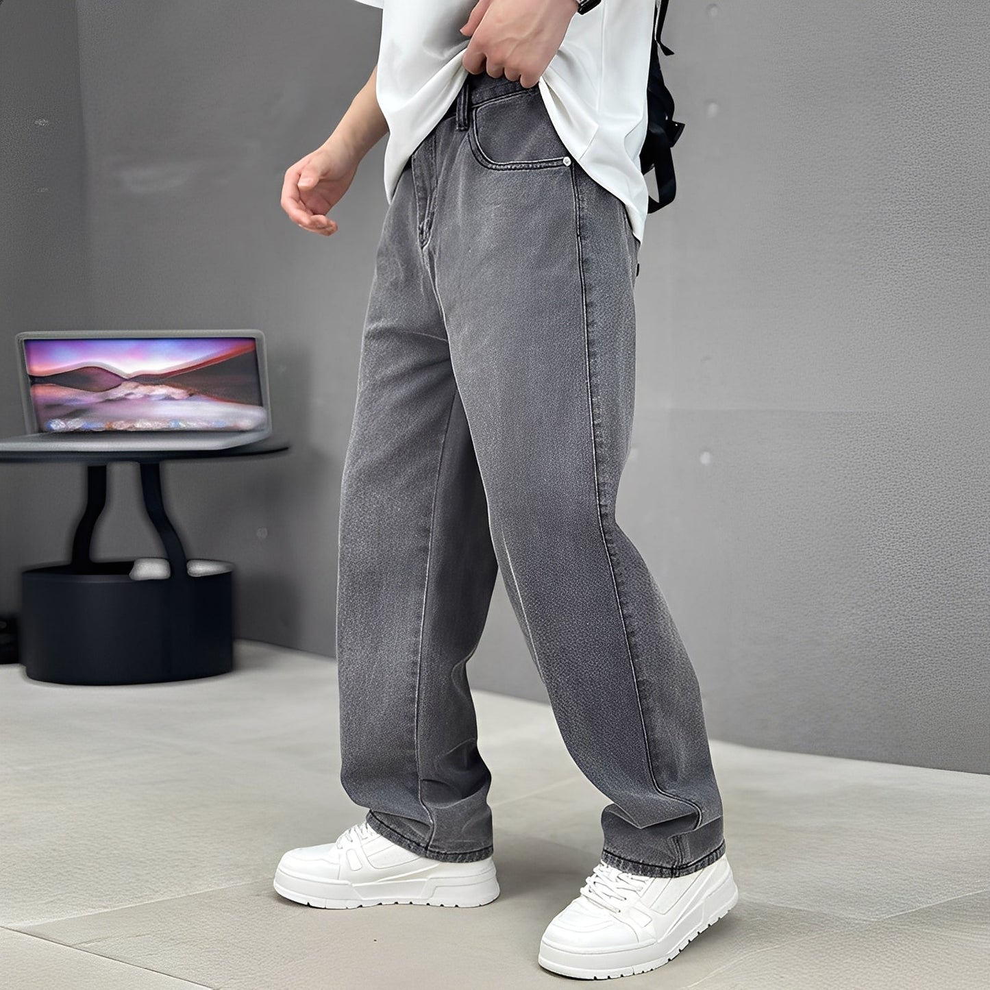 Wendell - Trendige Herrenjeans mit bequemer Passform