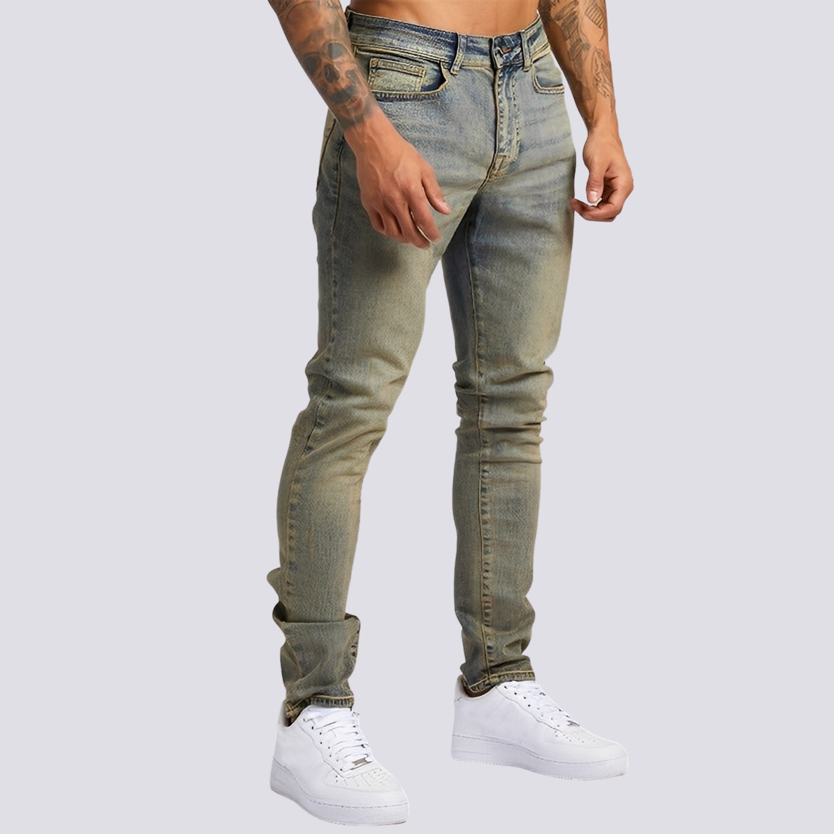 Justin - Retro-Jeans im urbanen Stil für Herren