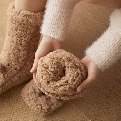 Caelie - Modische, weiche, dicke Fleece-Socken für Damen