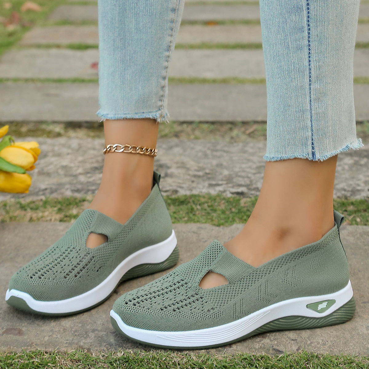 Jacquetta - Komfortable, luftdurchlässige Damenschuhe