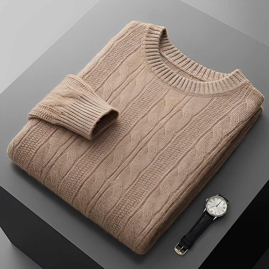 Kenrick - Stilvoller und weicher Herrenpullover