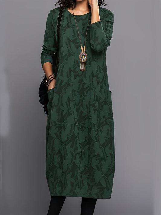 Kadence - Schickes Frauenkleid mit langen Ärmeln