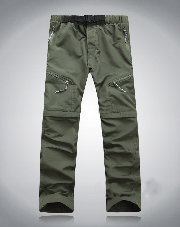 Derryl - Bequeme elastische Zip-Off-Hose für Männer