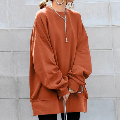 Jemima - Bequemer Damenpullover mit weiten Schultern