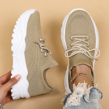 Wendi - Bequeme, lockere Damen-Stricksneaker