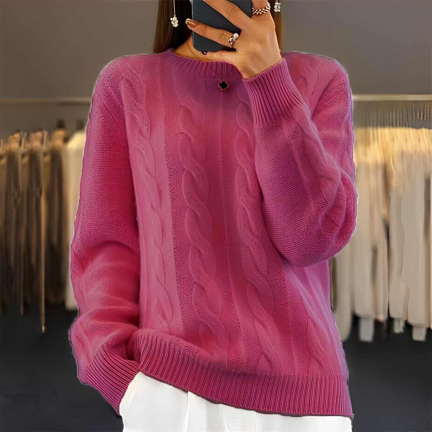 Leanne - Edler Damenpullover für alle Zeiten