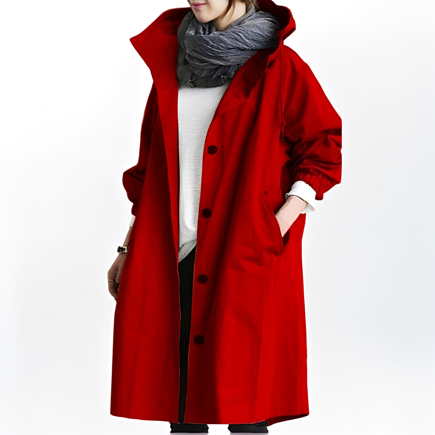 Giselle - Wasserfeste Regenjacke mit Kapuze für Damen