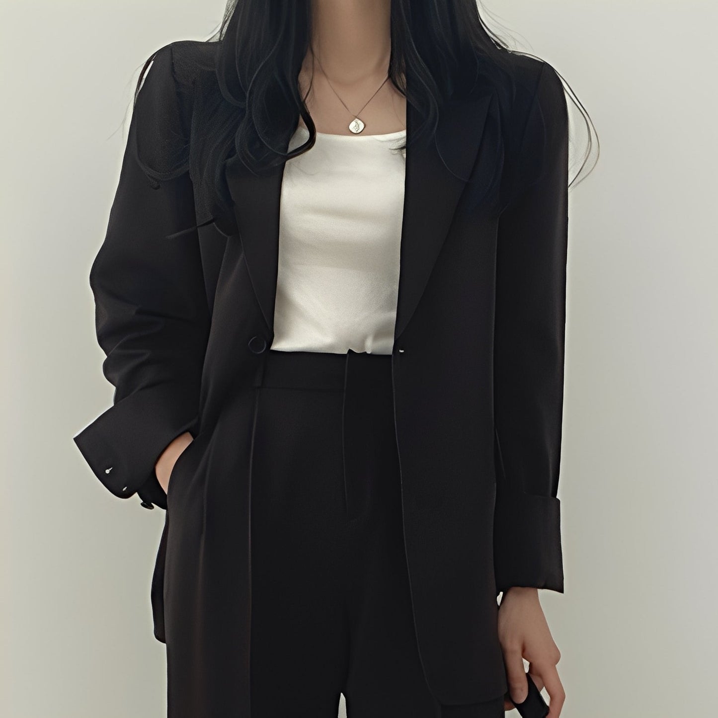 Alethea - Schickes Set mit lockerer Jacke und Hose für Damen