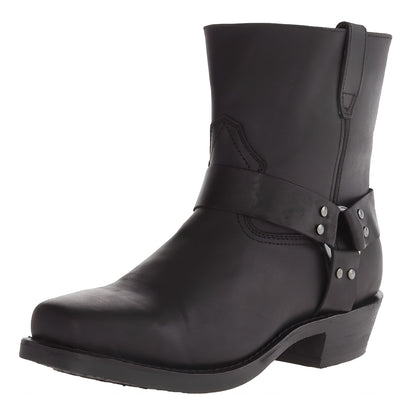 Elsdon - Klassische kurze Lederstiefel für Männer