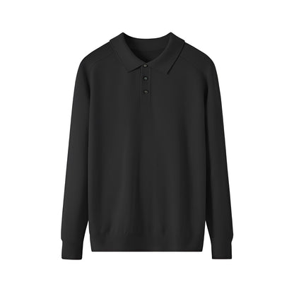 Anton - Entspannter Wollpullover mit Reverskragen für Herren