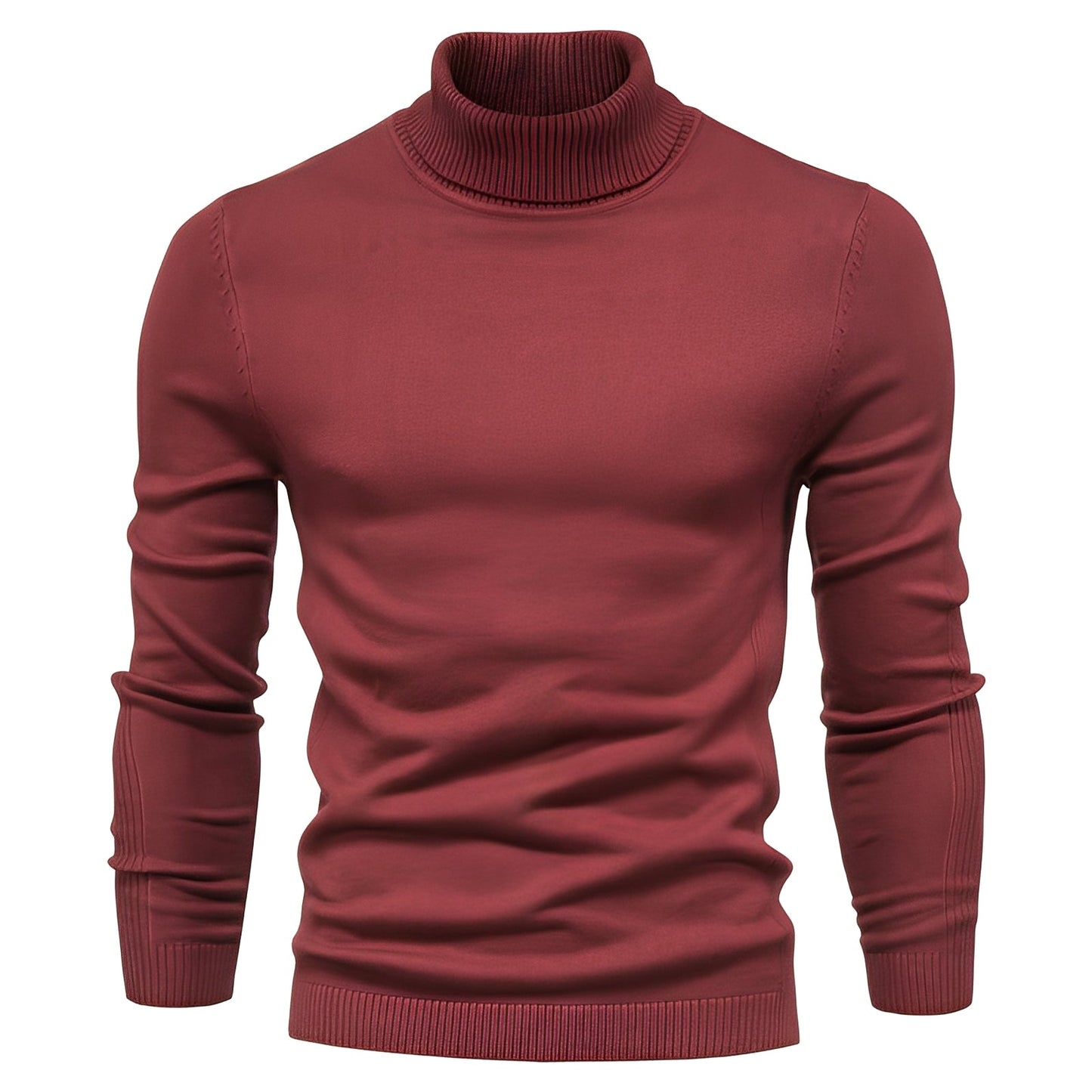Carson - Eng geschnittener Herrenpullover aus Kaschmir