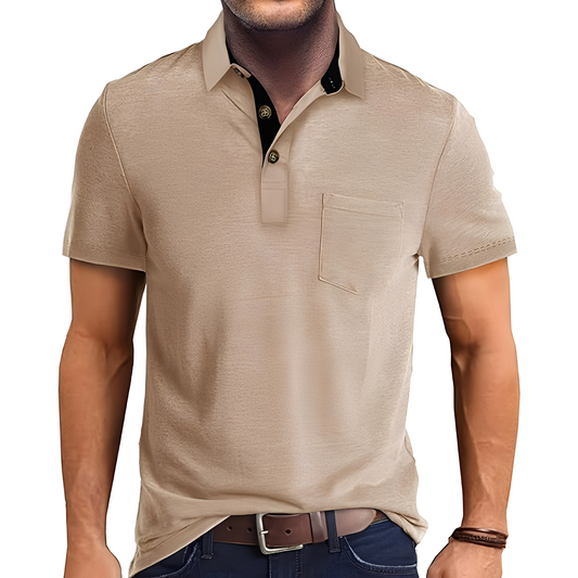 Abner - Traditionelles Herren-Poloshirt mit kurzen Ärmeln
