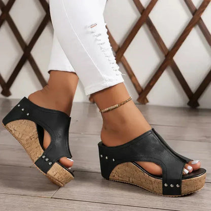 Luna - Orthopedic Platform Sandals with Fashionable Style