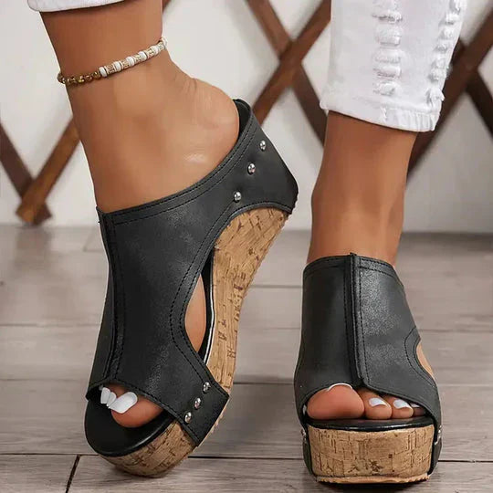 Luna - Orthopedic Platform Sandals with Fashionable Style