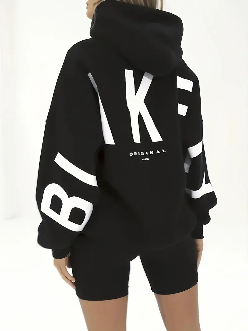 Hannah – Warme Hoodie-Jacke mit Muster