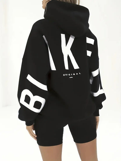 Hannah – Warme Hoodie-Jacke mit Muster