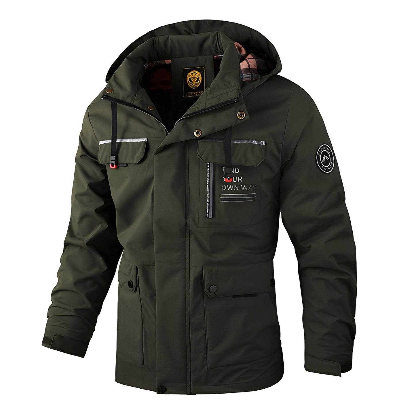 Fredrick - Wasserfeste, dicke Winterjacke für Männer