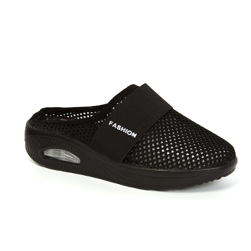 Wendi - Orthopädische Slipper-Keilsandalen für Damen