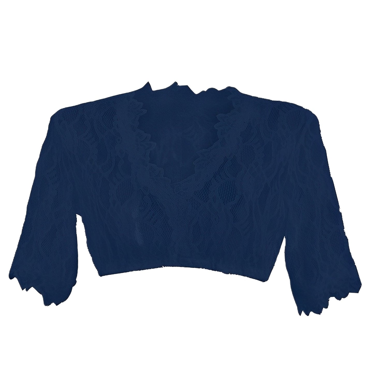 Bonnie - Elegante Oktoberfest-Dirndlbluse aus Netzstoff für Frauen