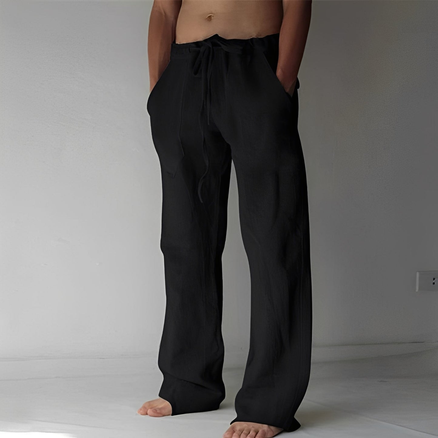Martin - Bequeme, lockere Leinenhose für Herren