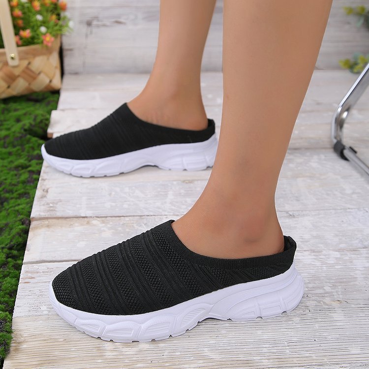Malani - Moderne Damen Slip-On Sneaker mit Keilabsatz